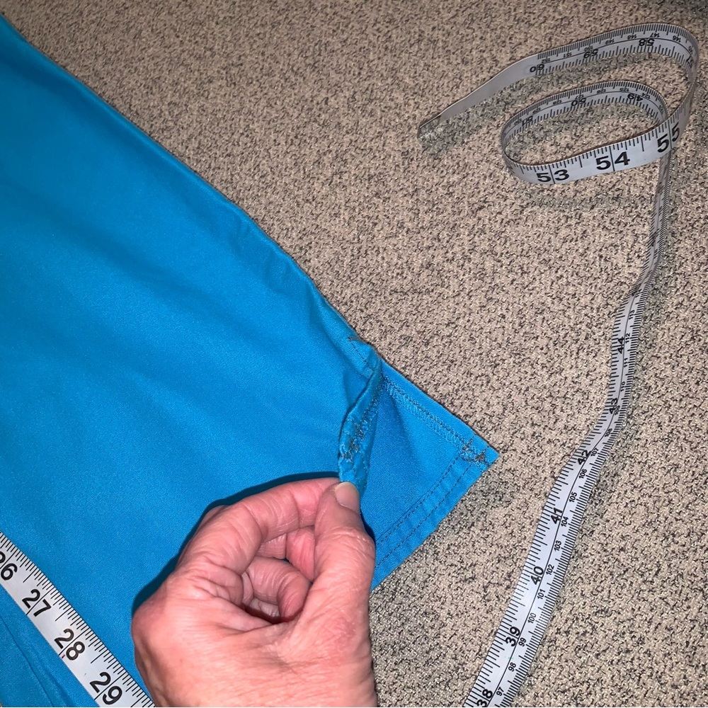 SCRUBSTAR Turquoise Drawstring Scrubs Pants - Picture 7 of 9
